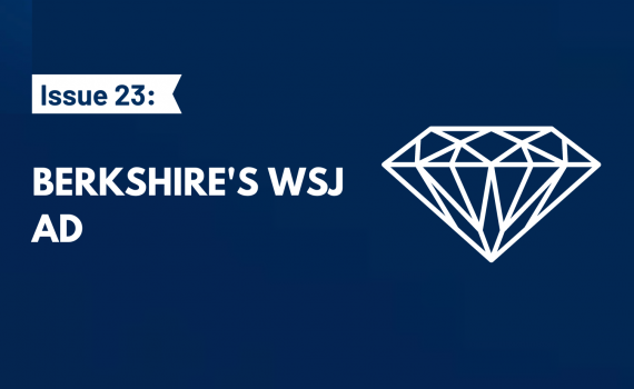 Berkshire's WSJ Ad