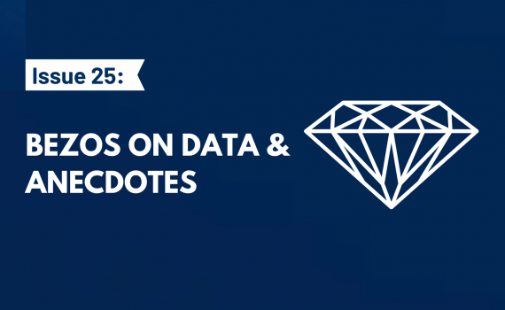 Bezos On Data & Anecdotes