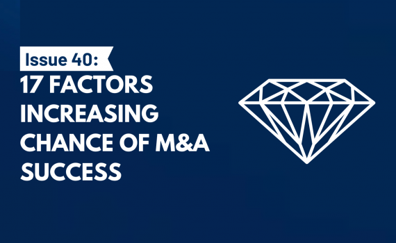 17 Factors Increasing Chance of M&A Success